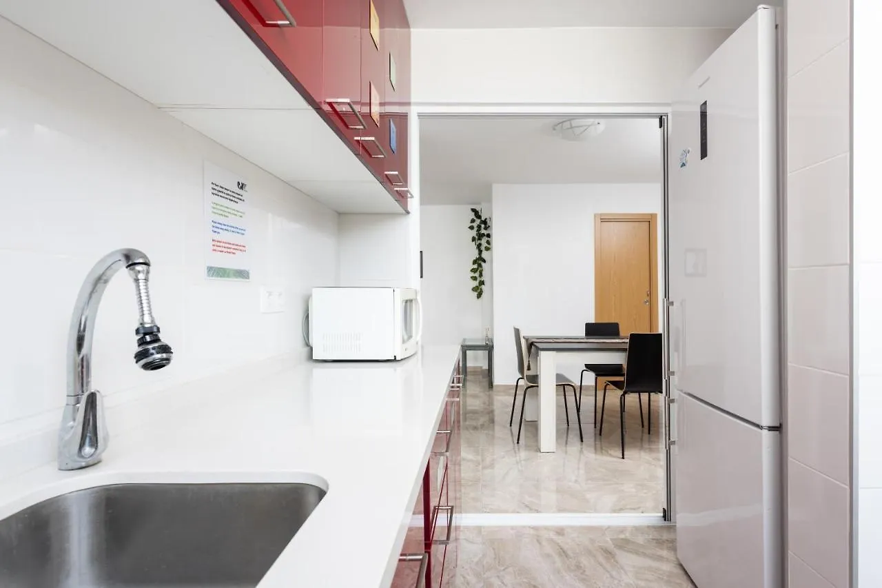 Pensionat Black Cat Surf House 1 D Hotell Arona